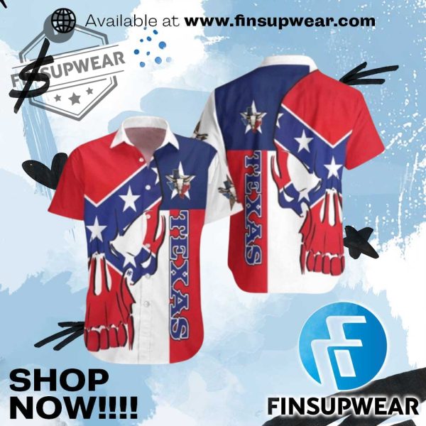 Texas Southern Hawaiian Shirt finsupwear 1