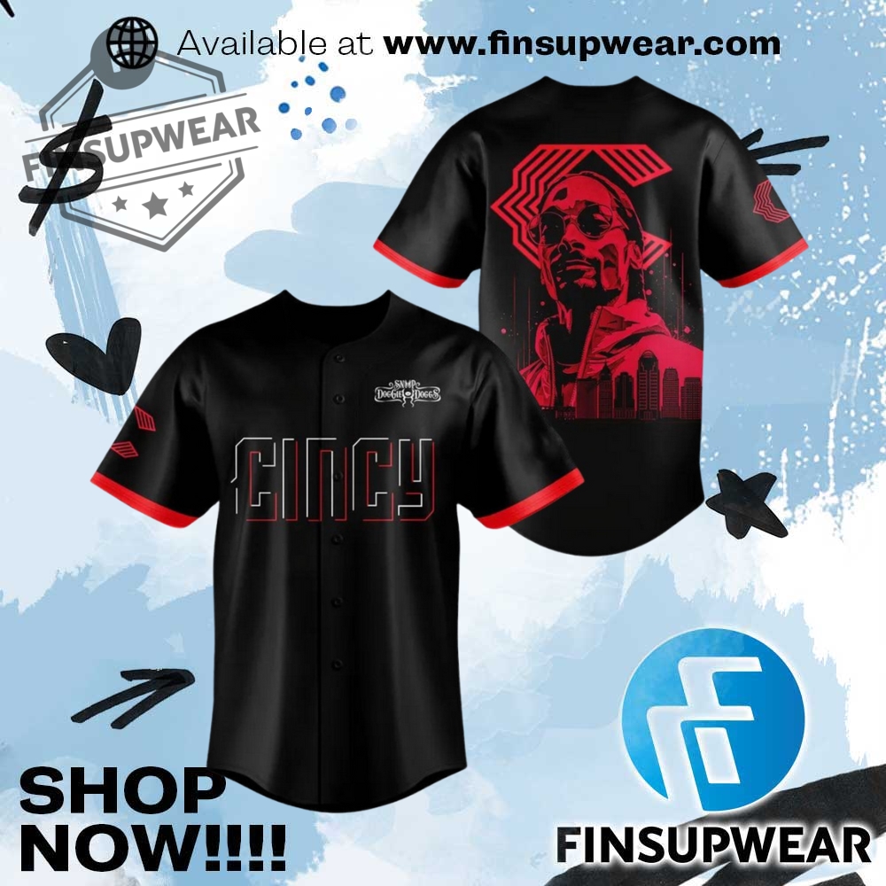 Snoop Dogg X Cincy Limited Edition Baseball Jersey 1 Snoop Dogg x CINCY Limited Edition Baseball Jersey