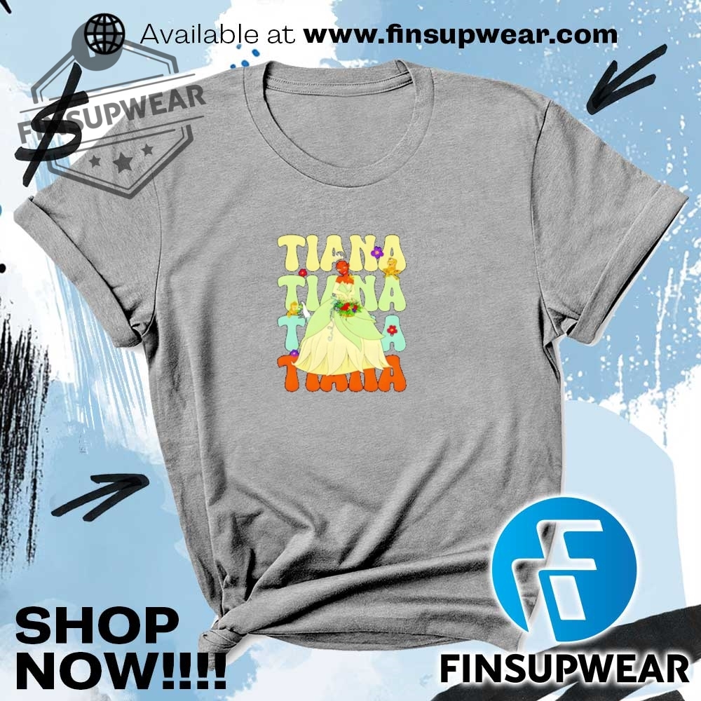 Tiana Repeat Cartoon Cute Shirt 6 Tiana repeat cartoon cute shirt