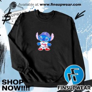 Stitch Atlanta Braves Baseball Shirt finsupwear 3