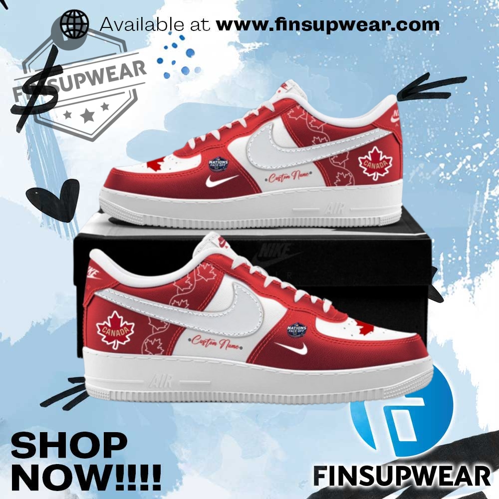 4 Nations Faceoff 2025 Canada Team Air Force 1 1 4 Nations Face-Off 2025 Canada Team Air Force 1