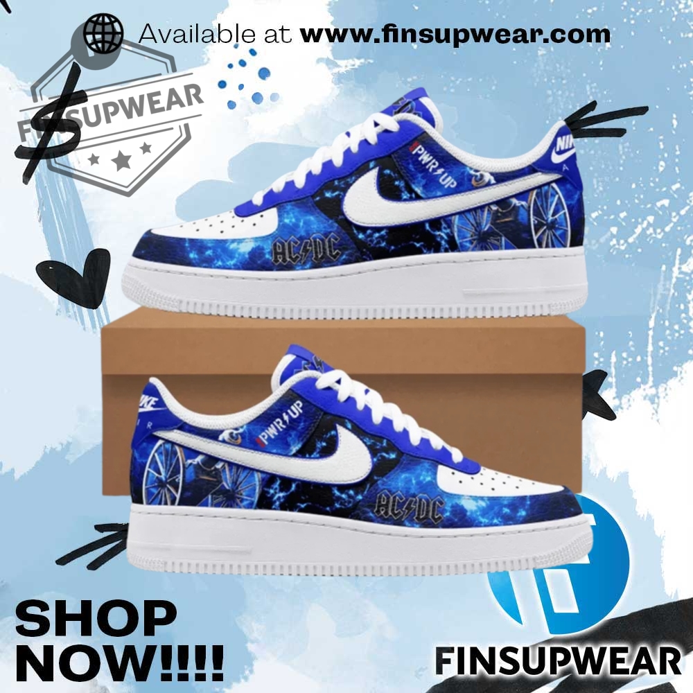 Acdc Power Up Tour 2025 Limited Edition Nike Air Force 1 1 AC/DC Power Up Tour 2025 Limited Edition Nike Air Force 1