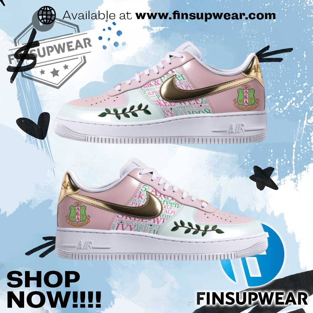 Alpha Kappa Alpha Limited Edition Air Force 1 1 Alpha Kappa Alpha Limited Edition Air Force 1