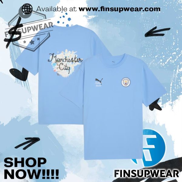 Manchester City Puma X Kidsuper 2025 Fifa Club World Cup Graphic Shirt finsupwear 1