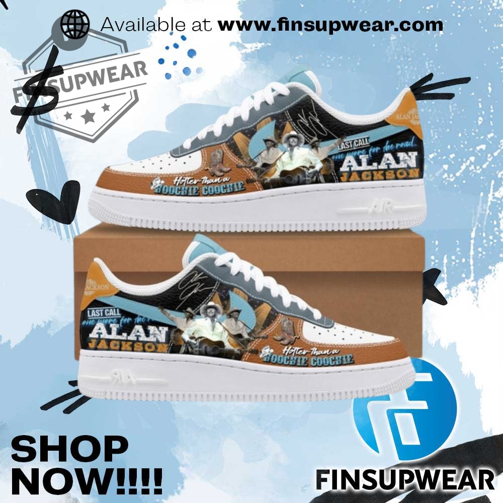 Alan Jackson Last Call Tour Limited Edition Air Force 1 1 Alan Jackson Last Call Tour Limited Edition Air Force 1