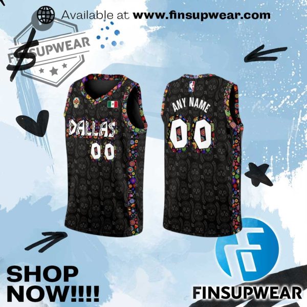 Dallas Mavericks Mexico City Game 2025 Limited Edition Basketball Jersey finsupwear 1