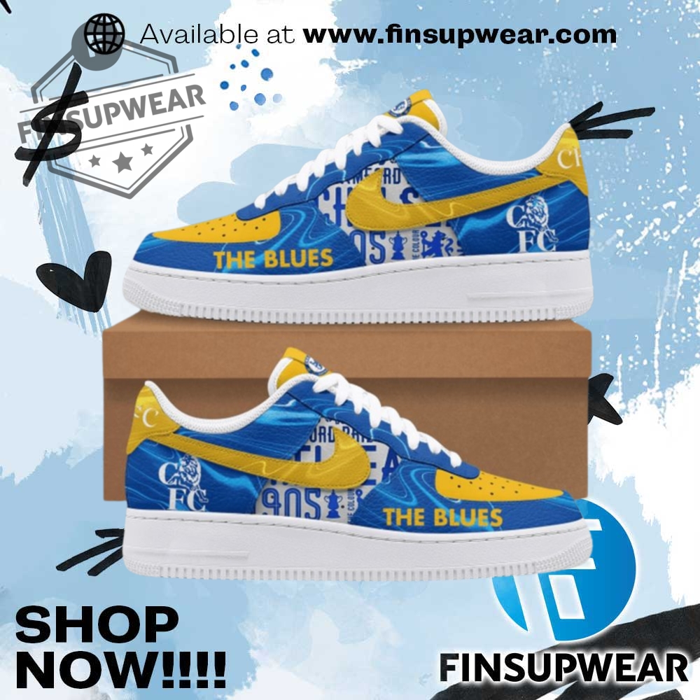 Chelsea Fc The Blues New 2025 Special Air Force 1 Sneakers 1 Chelsea FC The Blues New 2025 Special Air Force 1 Sneakers