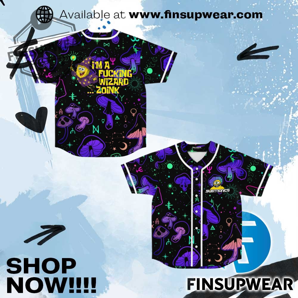 Im A Fucking Wizard Baseball Jersey 1 I’m a fucking wizard Baseball Jersey