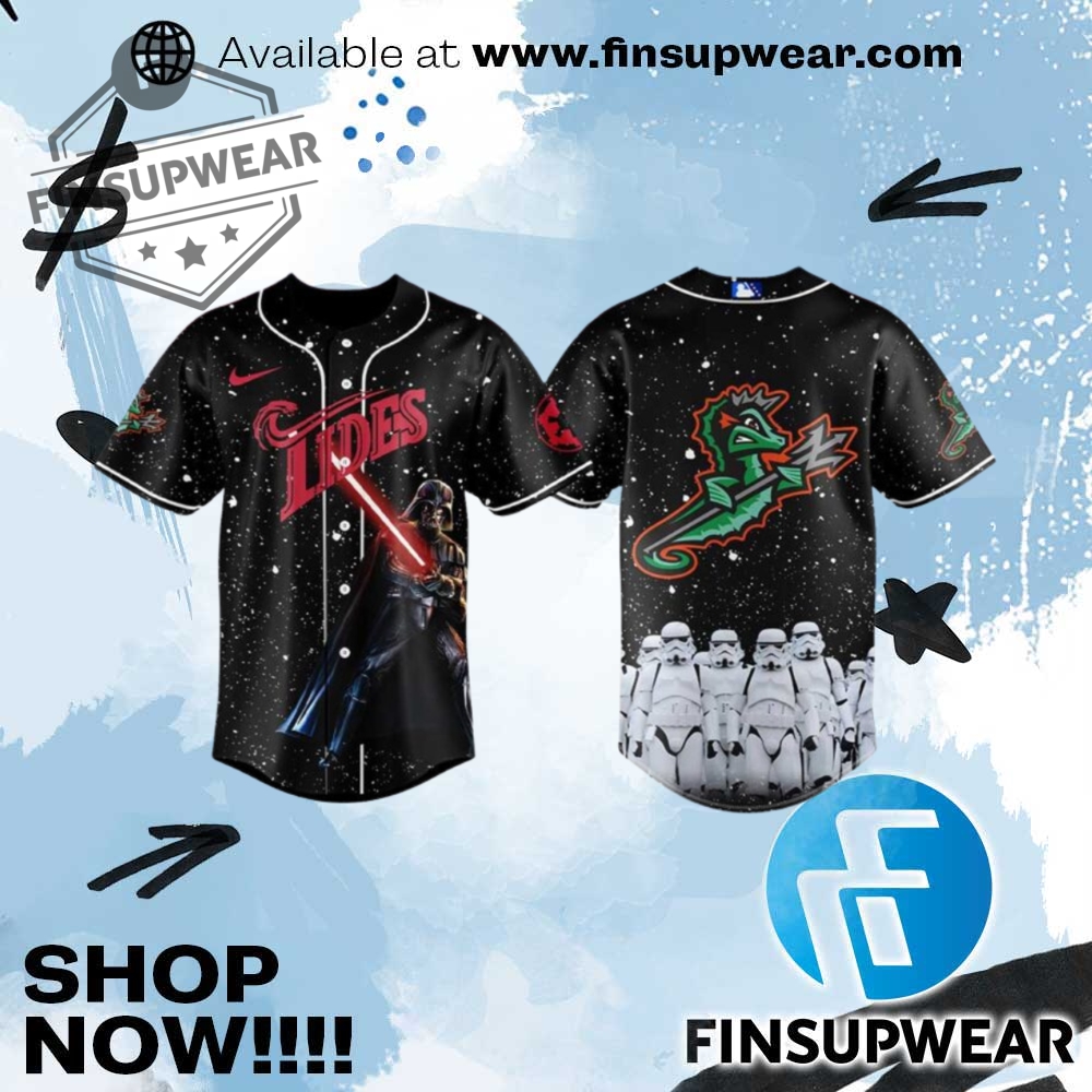 Limited Edition Norfolk Tides Star Wars Jersey 1 Limited Edition Norfolk Tides Star Wars Jersey