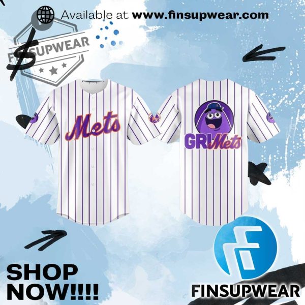 Grimets Mets X Grimace Jersey finsupwear 1