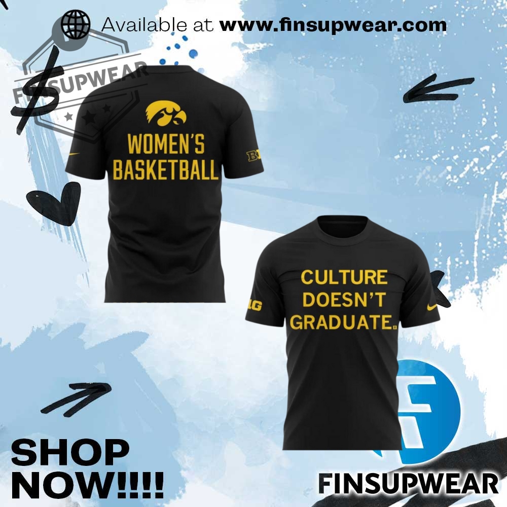 Iowa Womens Basketball Culture Doesnt Graduate Special Shirt 1 Iowa Women’s Basketball Culture Doesn’t Graduate Special Shirt