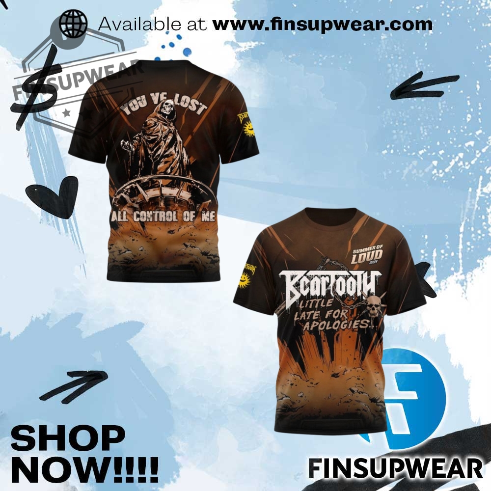 Beartooth Summer Of Loud Tour 2025 Limited Shirt 1 Beartooth Summer Of Loud Tour 2025 Limited Shirt