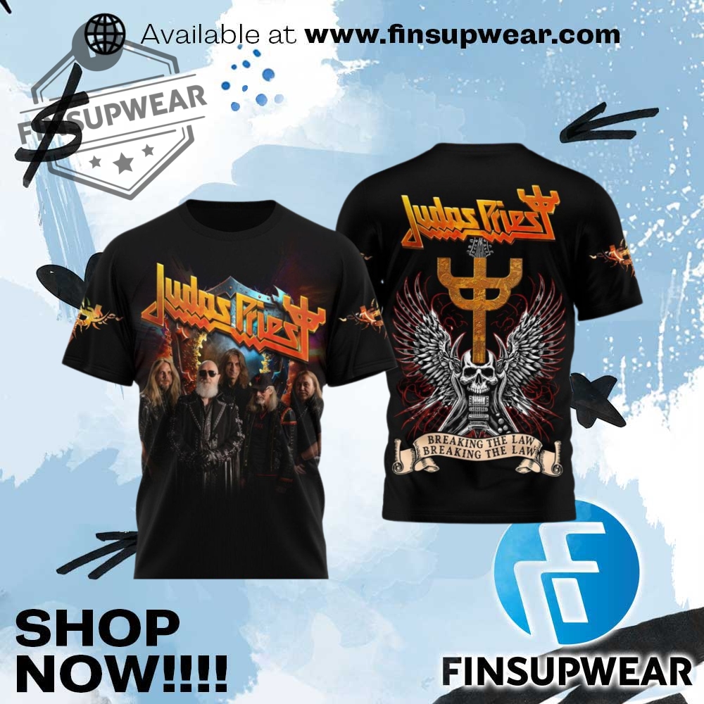 Judas Priest 2025 Breaking The Law Special Shirt 1 Judas Priest 2025 Breaking The Law Special Shirt