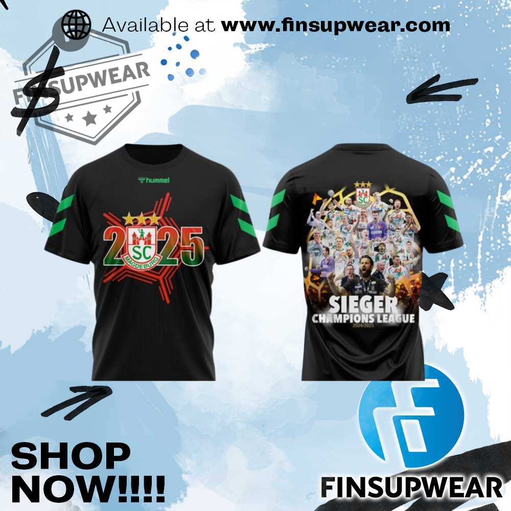 Sc Magdeburg Ehf Champions League 2025 Special Shirt 1 SC Magdeburg EHF Champions League 2025 Special Shirt