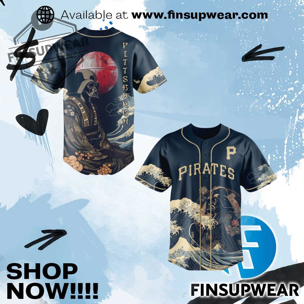 Lord Vader X Pirates 2025 Japan Edition Baseball Jersey 1 Lord Vader x Pirates 2025 Japan Edition Baseball Jersey