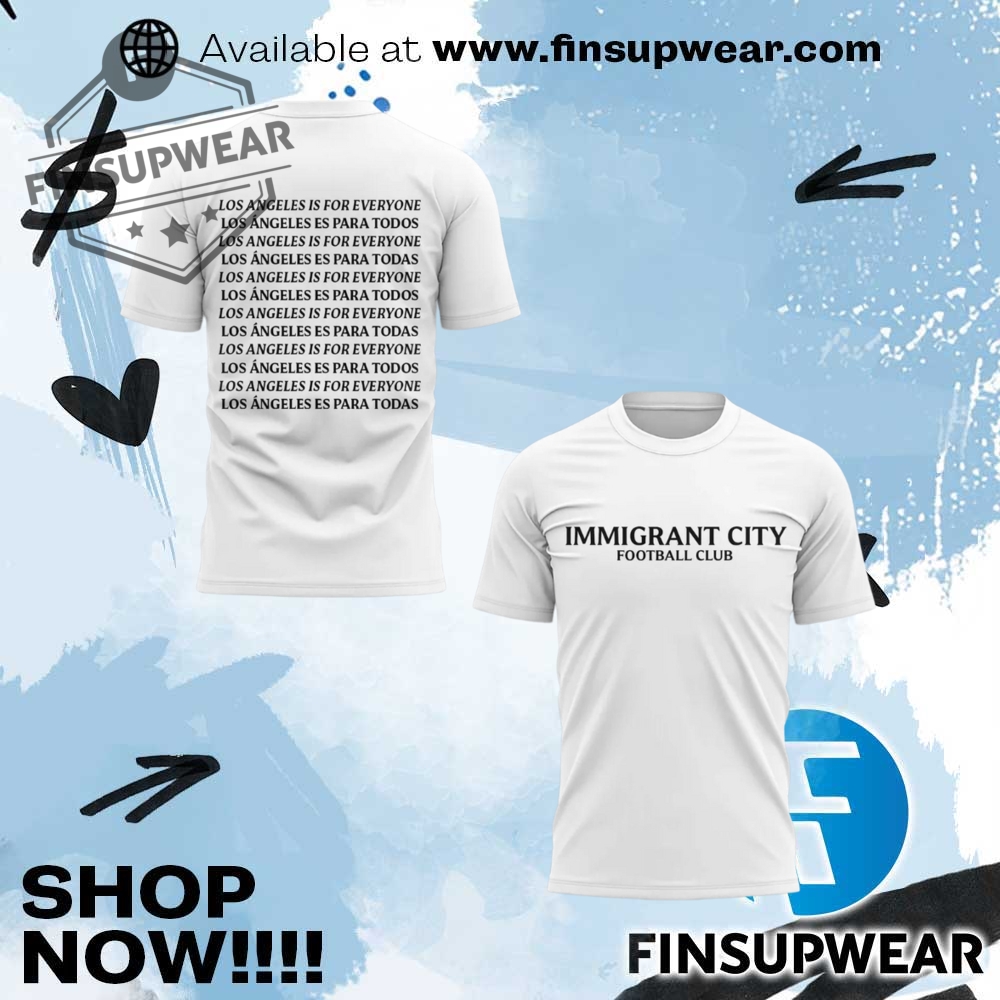 Immigrant City Football Club La Angel Shirt 1 IMMIGRANT CITY Football Club LA Angel Shirt