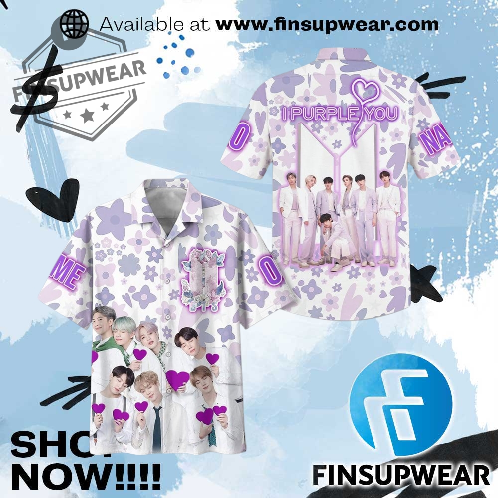 Bts I Purple You Limited Edition Hawaiian Shirt 1 BTS I Purple You Limited Edition Hawaiian Shirt