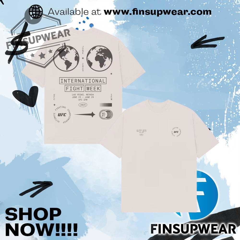 Ufc 2025 International Fight Week Blueprint Shirt 1 UFC 2025 International Fight Week Blueprint Shirt