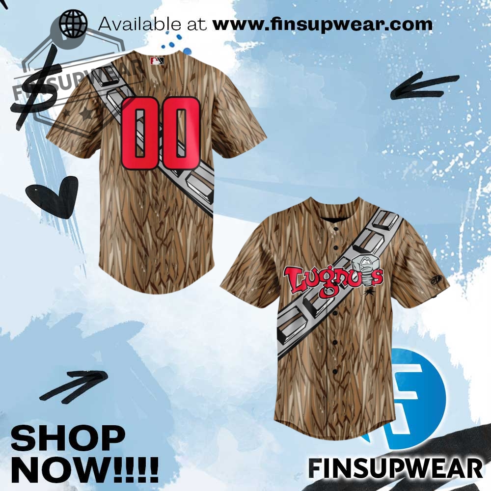 Lansing Lugnuts X Star Wars Baseball Jersey 1 Lansing Lugnuts x Star Wars Baseball Jersey