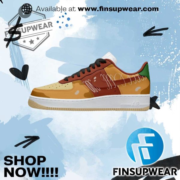 Toy Story Slinky Dog Special Air Force 1 Sneaker finsupwear 1