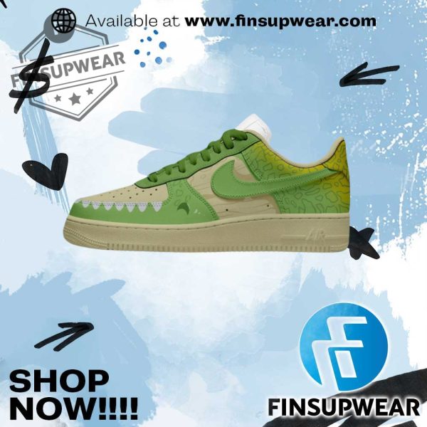 Toy Story Trex Special Air Force 1 Sneaker finsupwear 1