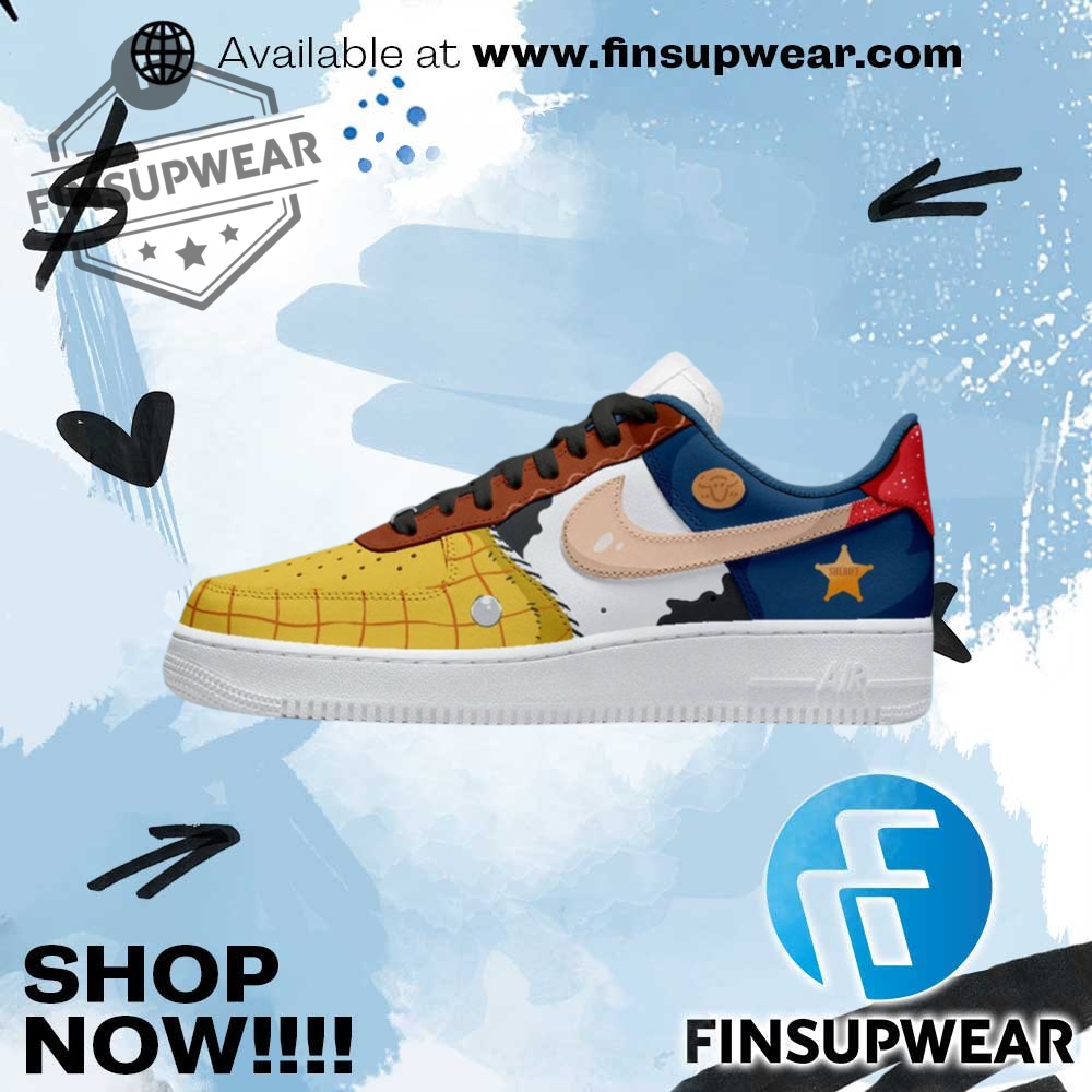 Toy Story Woody Special Edition Air Force 1 Shoes 1 Toy Story Woody Special Edition Air Force 1 Shoes