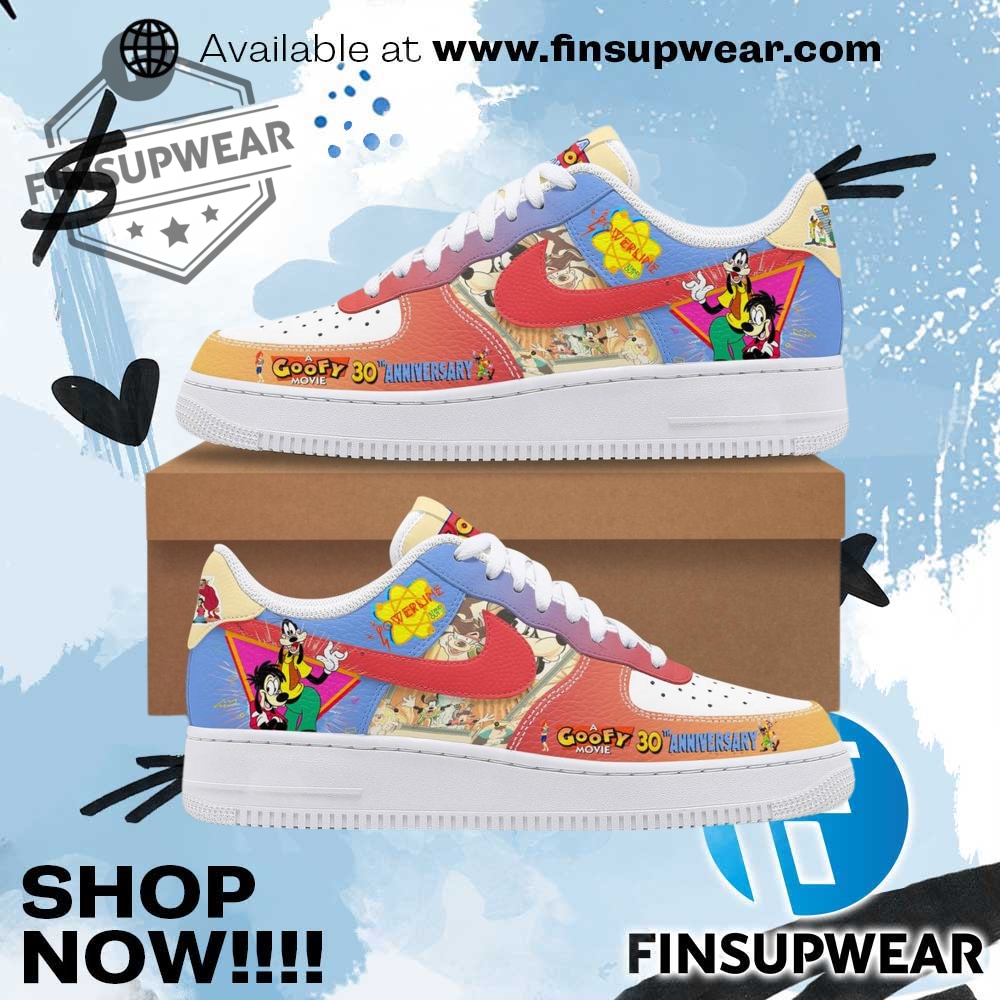 Goofy Movie 30Th Anniversary Limited Edition Air Force 1 1 Goofy Movie 30th Anniversary Limited Edition Air Force 1
