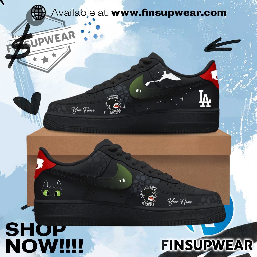 Los Angeles Dodgers X How To Train Your Dragon Air Force 1 1 Los Angeles Dodgers x How to Train Your Dragon Air Force 1