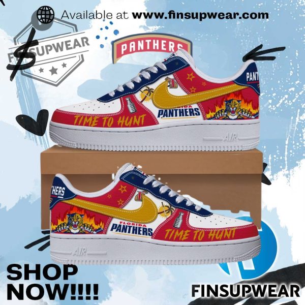 Florida Panthers Stanley Cup Champions Air Force 1 finsupwear 1
