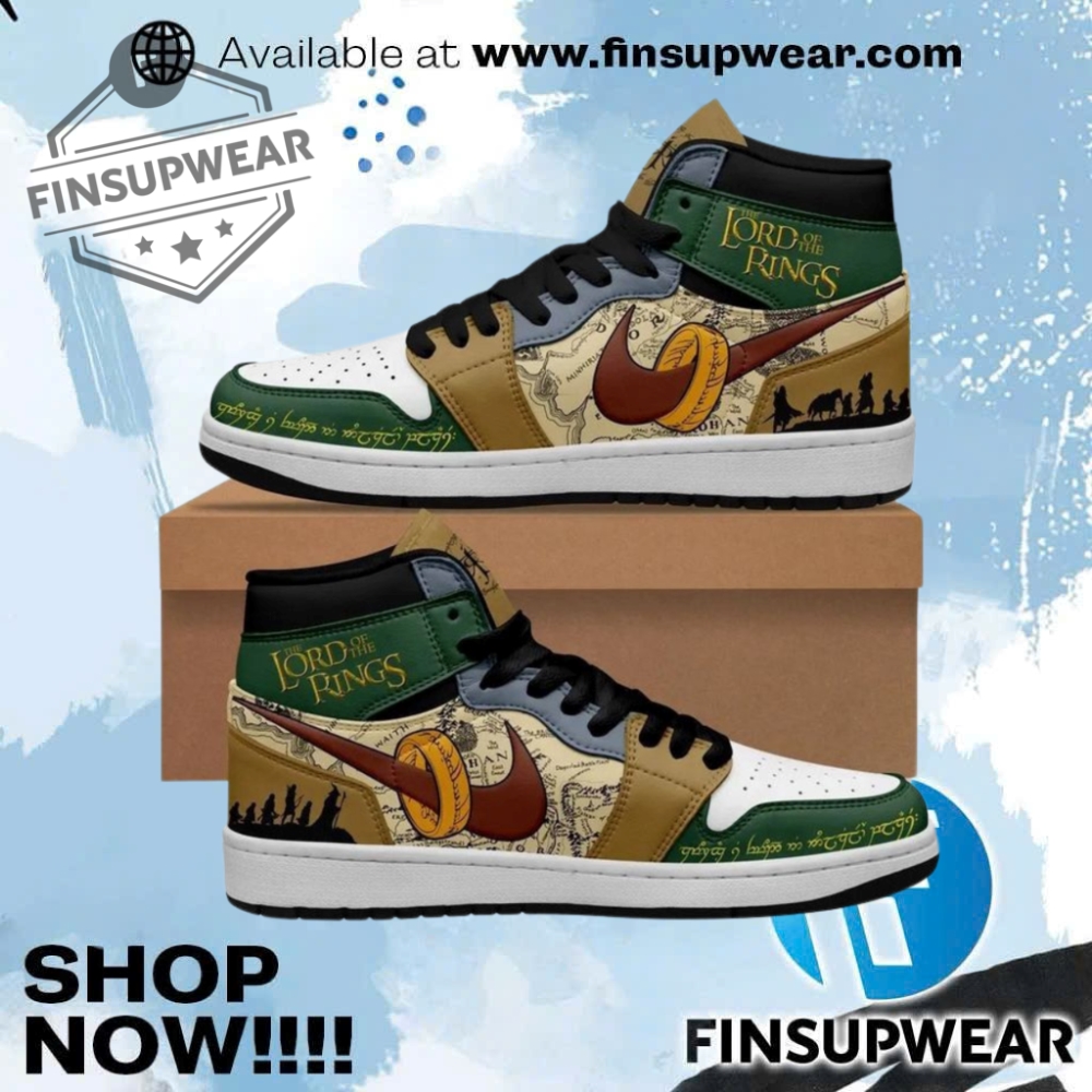 The Lord Of The Rings Air Jordan 1