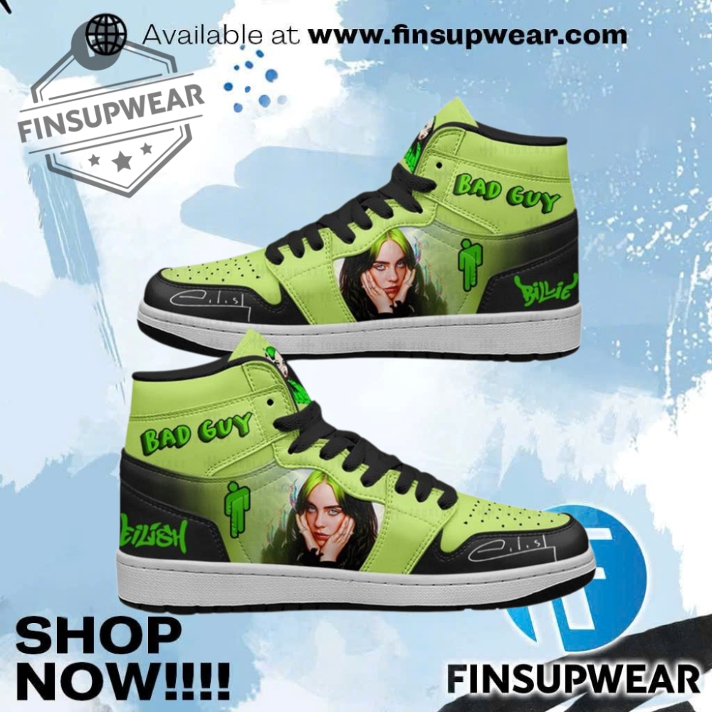 Billie Eilish Bad Guy Limited Edition Air Jordan 1 1 Billie Eilish Bad Guy Limited Edition Air Jordan 1