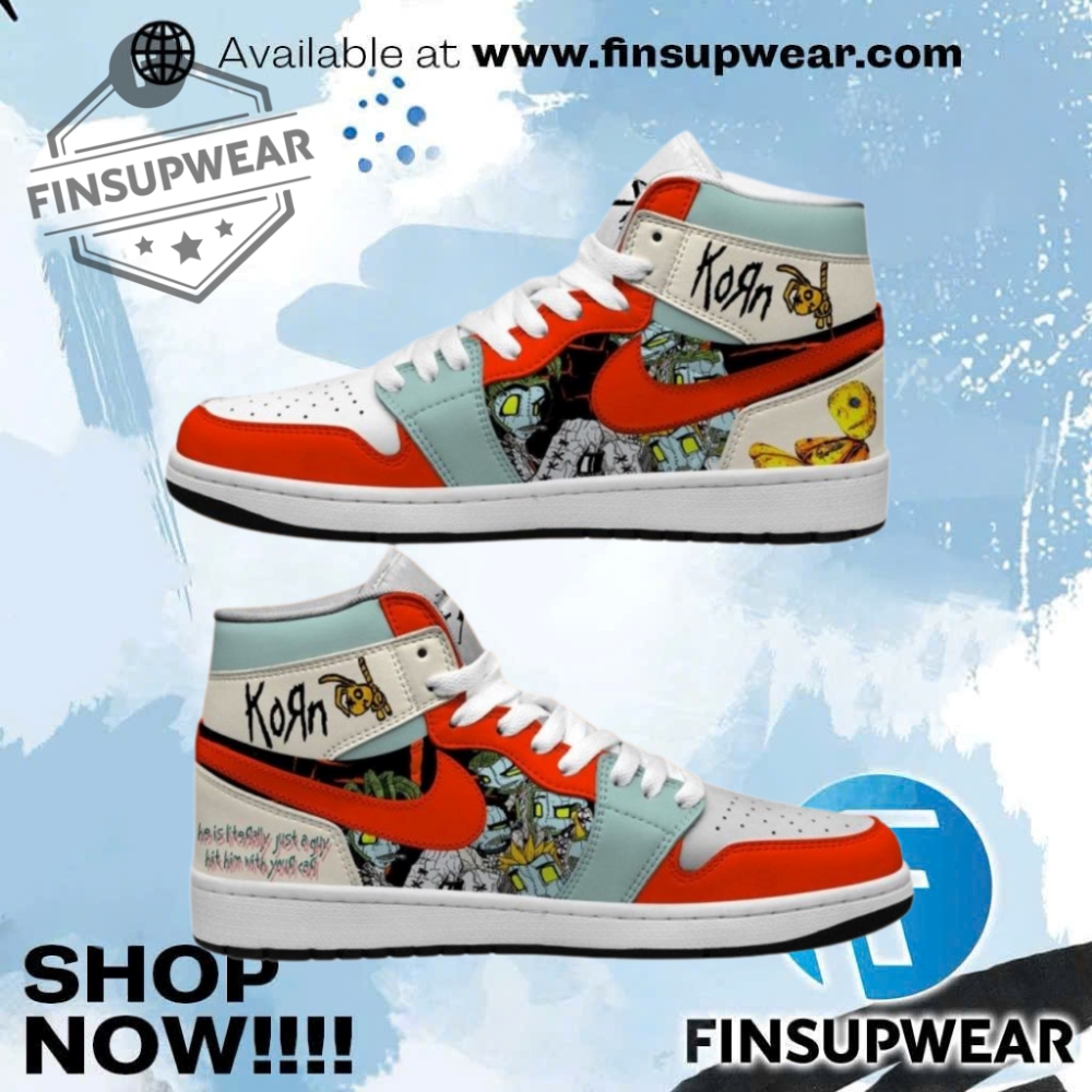 Korn Band He Is Literally Just A Guy Rock Rebellion In Every Step Air Jordan 1 Sneaker