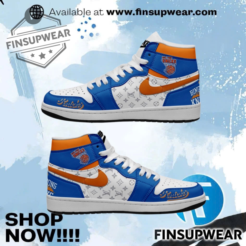 New York Knicks X Nike X Lv Limited Edition Air Jordan 1