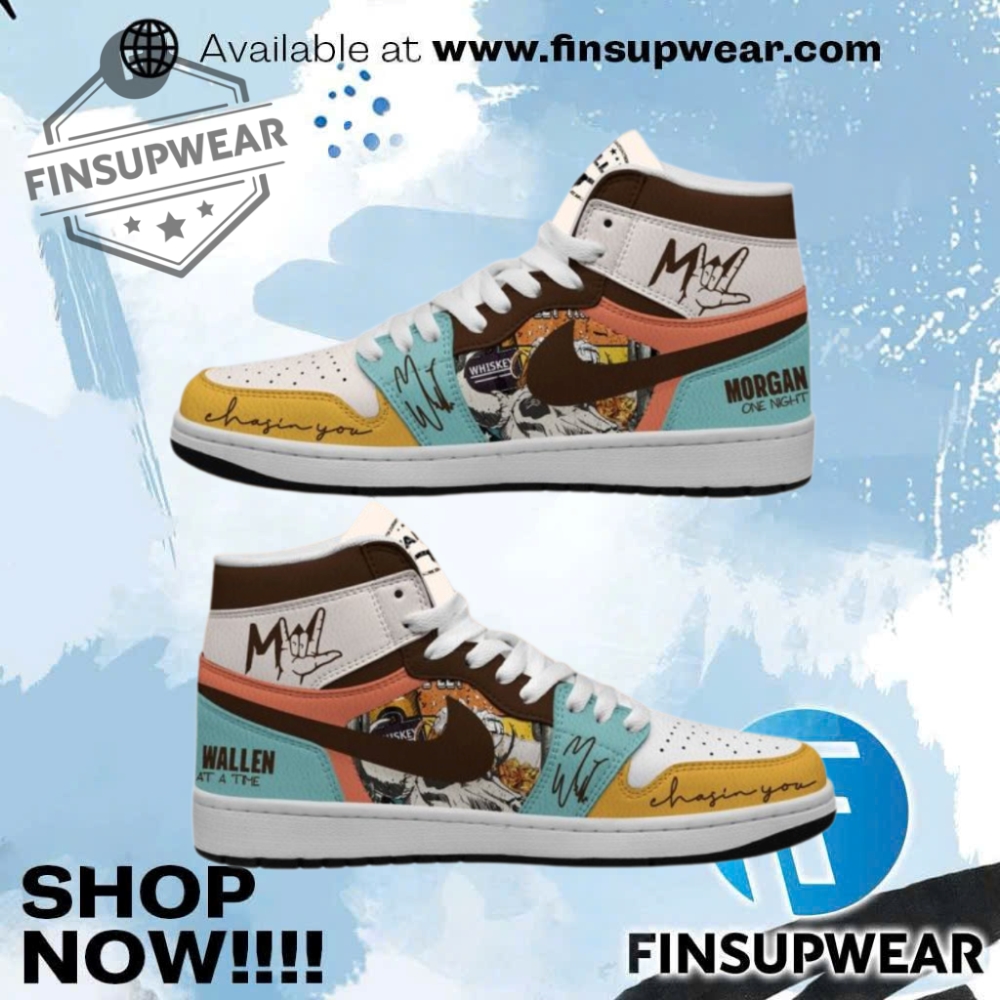 Morgan Wallen One Night At A Time Tour Exclusive Concert Edition Air Jordan 1