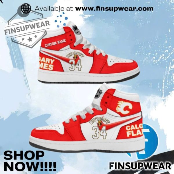 Miikka Kiprusoff 34 Calgary Flames Nhl Limited Edition Air Jordan 1 finsupwear 1