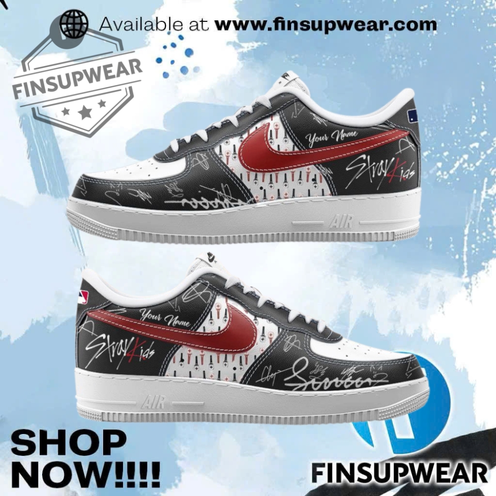 Mlb X Stray Kids Dominate World Tour 2025 Limited Air Force 1 1 MLB x Stray Kids Dominate World Tour 2025 Limited Air Force 1