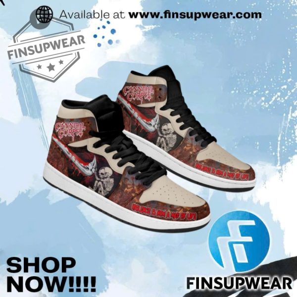 Cannibal Corpse Band North American 2025 Tour Air Jordan 1 finsupwear 1