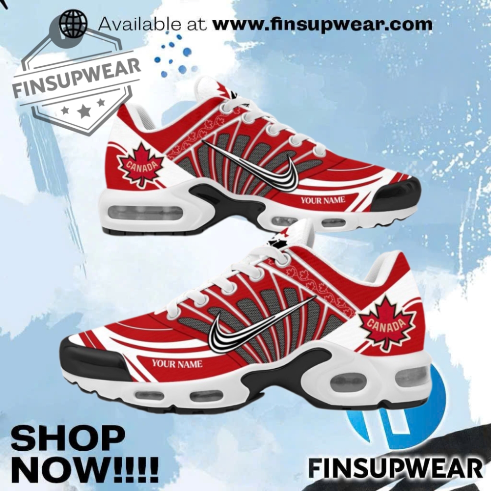 4 Nation Faceoff 2025 Canada Team Air Max Shoes 1 4 Nation Face-Off 2025 Canada Team Air Max Shoes