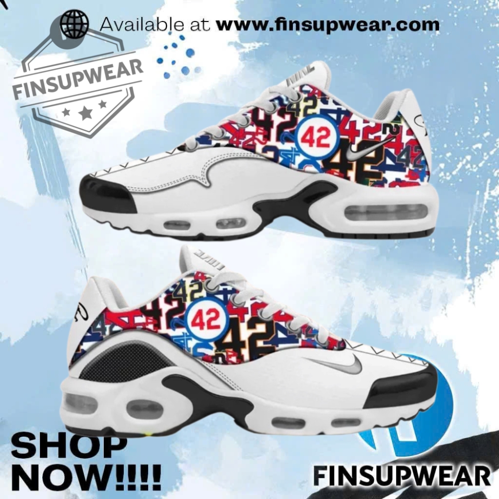 Mlb Jackie Robinson Limited Edition Air Max Shoes 1 MLB Jackie Robinson Limited Edition Air Max Shoes