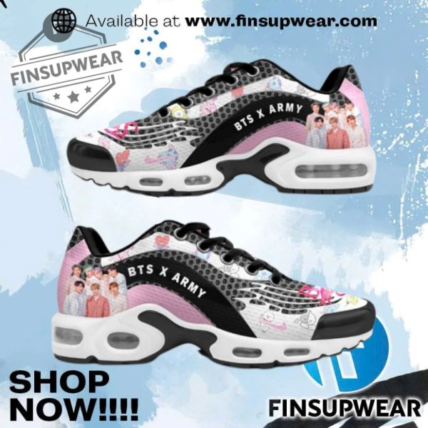 Bts Army Fan Gifts Limited Edition Air Max Shoes finsupwear 1