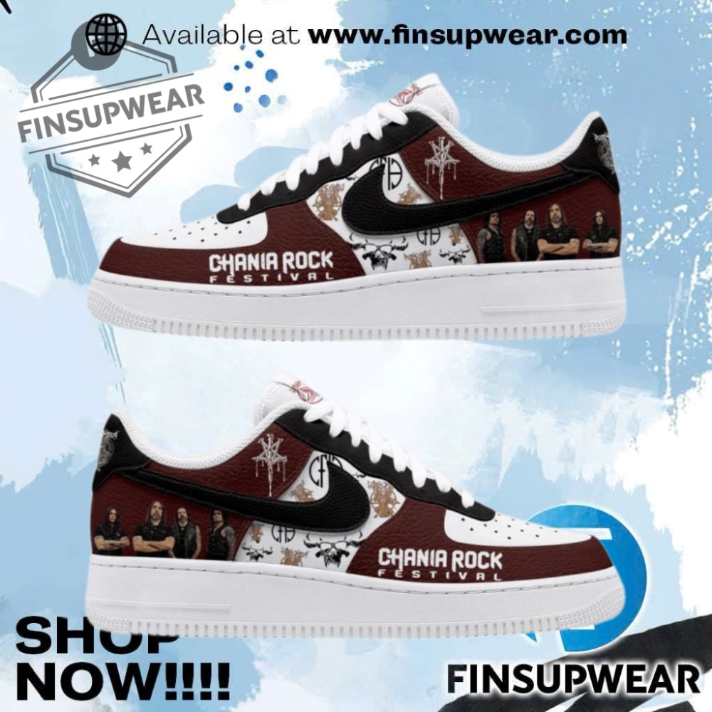 Rotting Christ Live In Chania Rock Festival 2025 Custom Design Air Force 1 1 Rotting Christ Live in Chania Rock Festival 2025 Custom Design Air Force 1