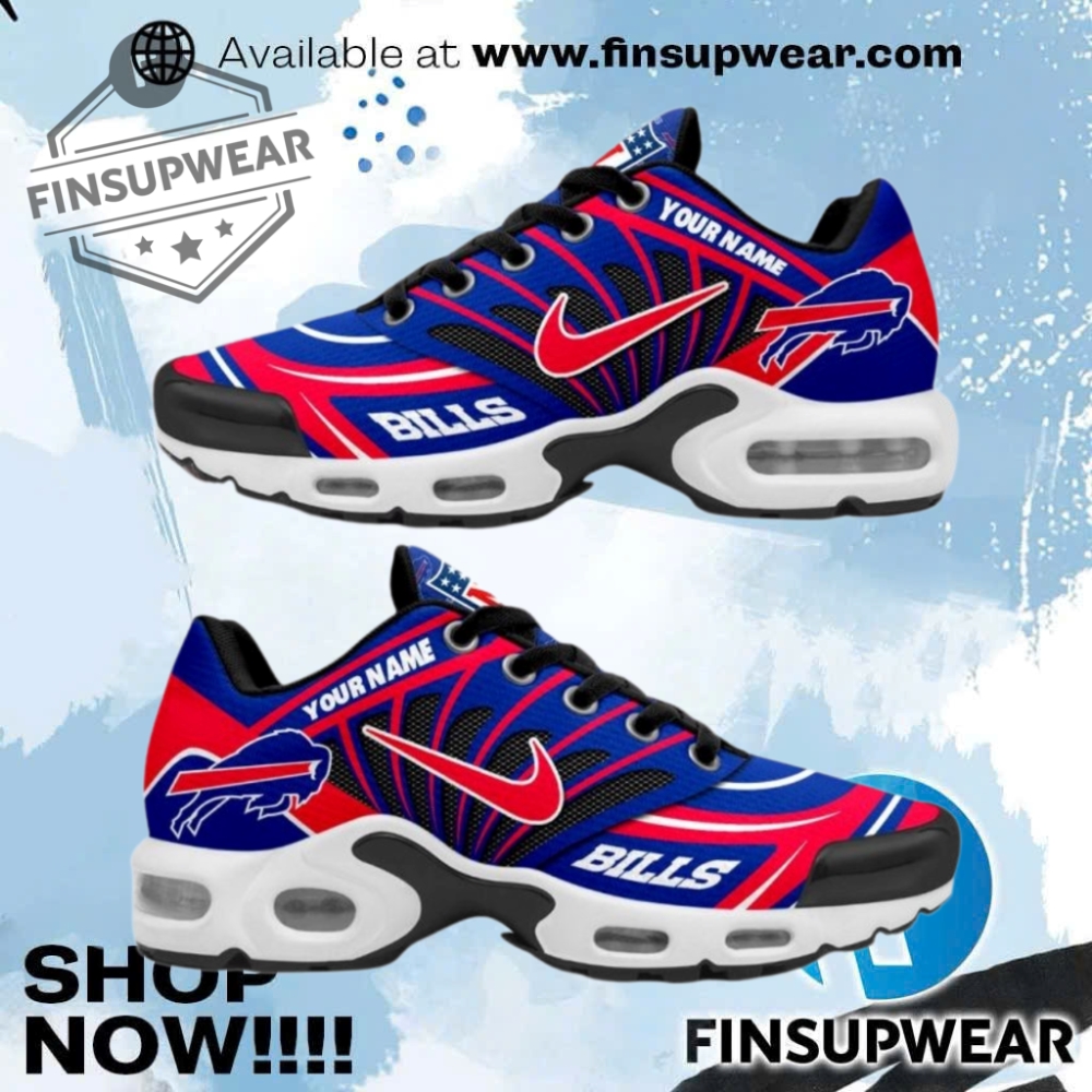 Buffalo Bills Nfl Inspired Premium Fan Footwear Collection Air Max Shoes 1 Buffalo Bills NFL Inspired Premium Fan Footwear Collection Air Max Shoes