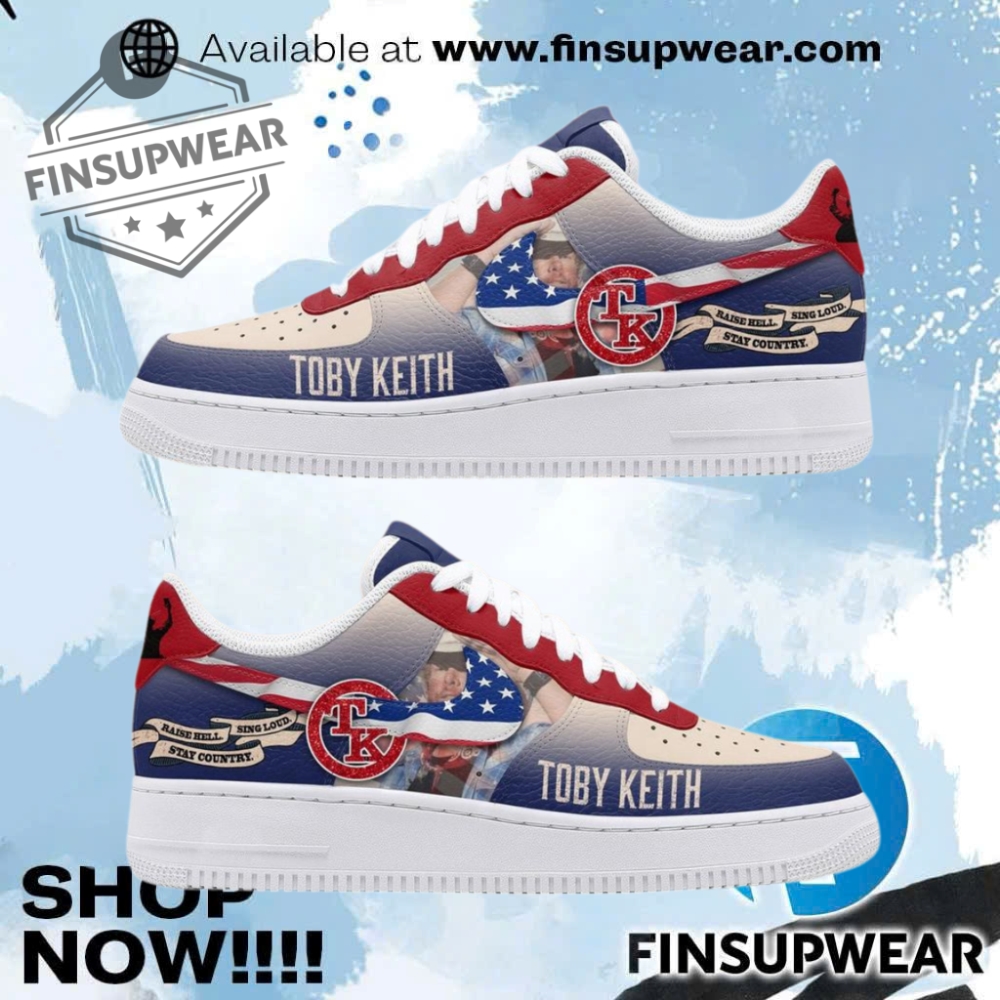 Toby Keith American Country Limited Sneakers Air Force 1