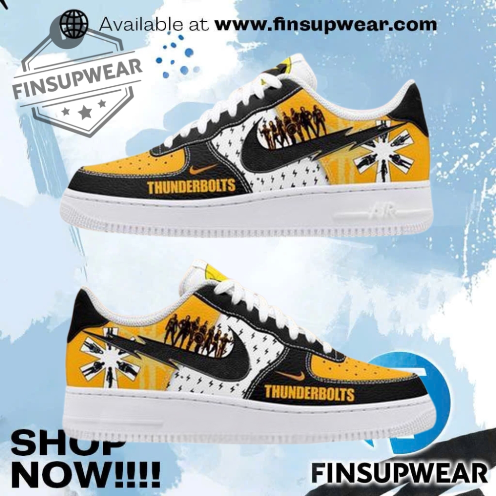 Thunderbolts Marvel Heroes Limited Edition Air Force 1 Shoes