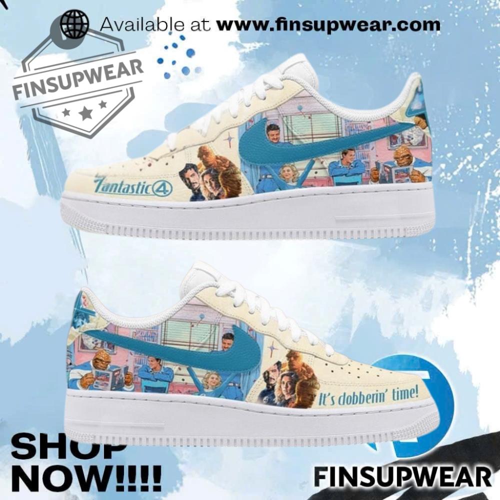 The Fantastic Four Limited Edition Air Force 1 Shoes finsupwear 1