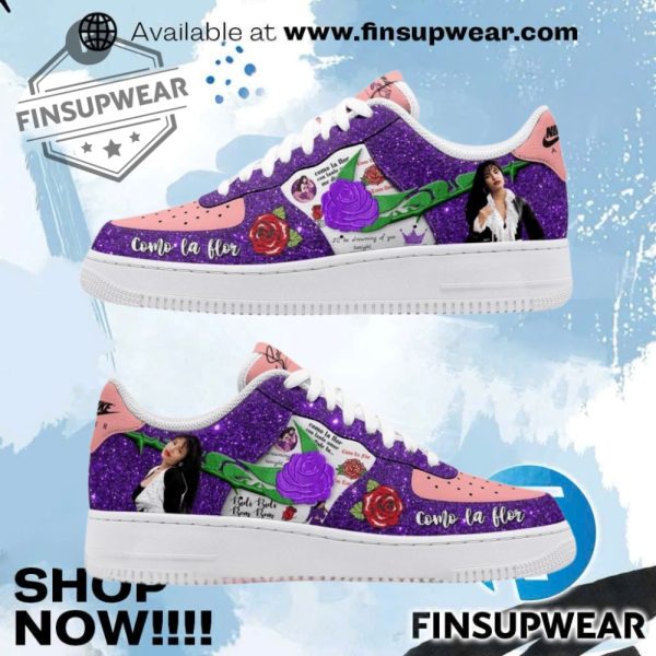 Selena Quintanilla Limited Edition Air Force 1 Sneakers finsupwear 1