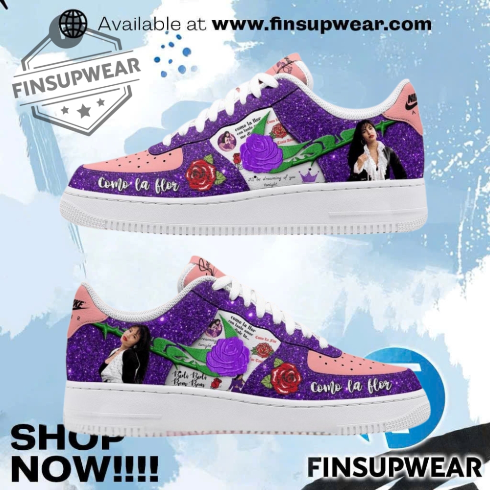 Selena Quintanilla Limited Edition Air Force 1 Sneakers