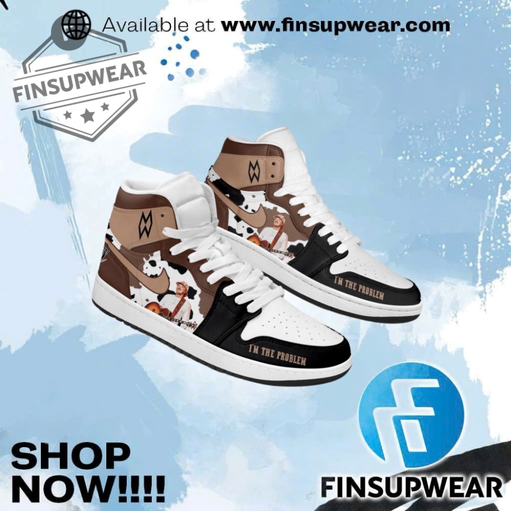 Morgan Wallen Im The Problem Tour 2025 Limited Edition Air Jordan 1 Shoes