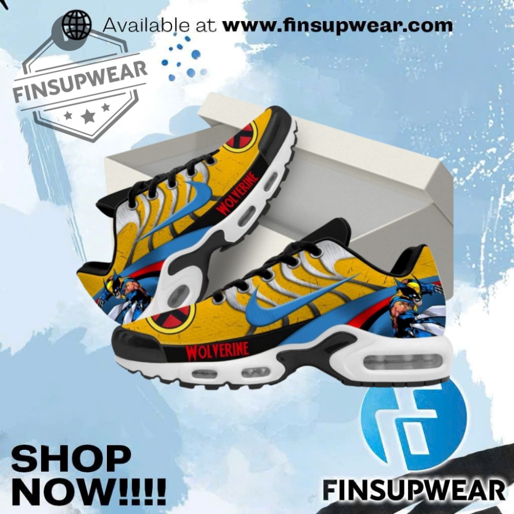 Wolverine Unleash Your Inner Superhero Air Max Plus Shoes