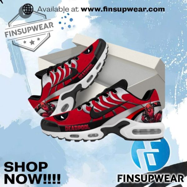 Deadpool Embrace Your Inner Merc With A Mouth Air Max Plus Shoes finsupwear 1